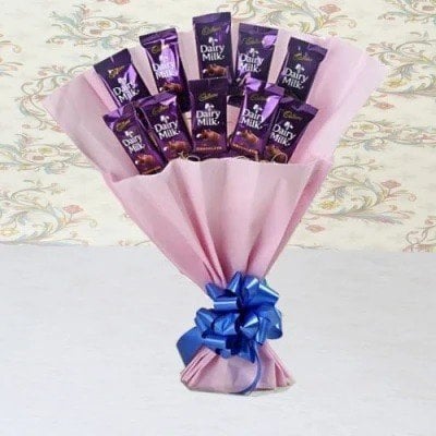 Dairy Milk Chocolate Bouquet (Addons)