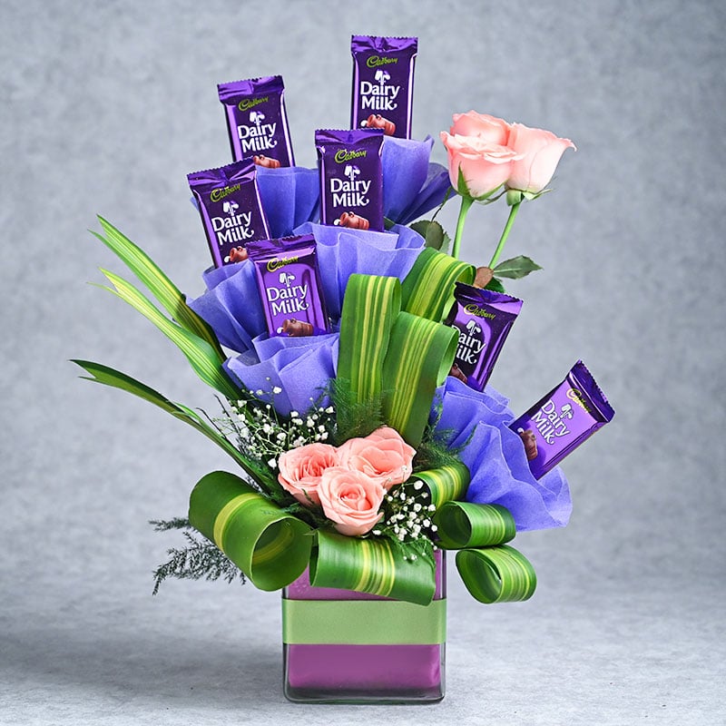 Cadbury Dairy Milk Rose Bouquet