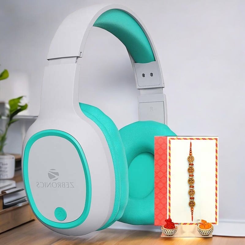 Rakhi with Zebronics Thunder Headphones