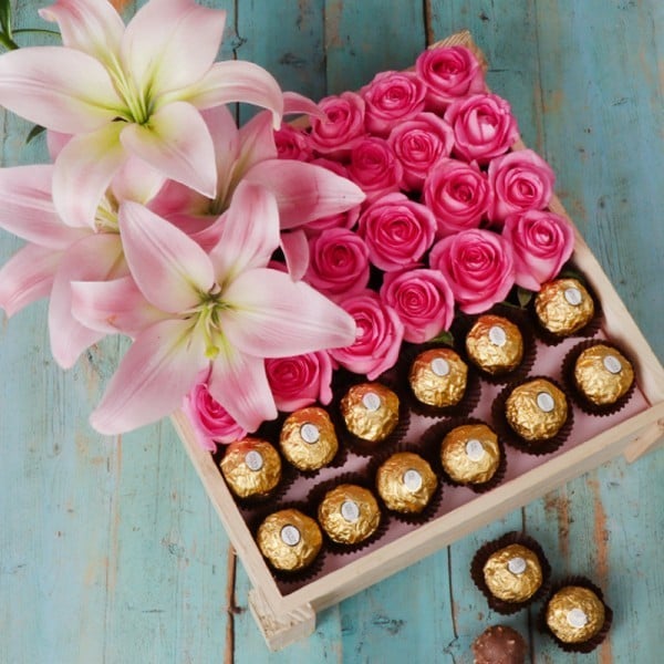 Tantalizing Ferrero Roses