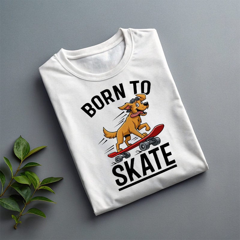 Born to Skate T-Shirt & The Man Company Signature Perfume Duo Gift Set