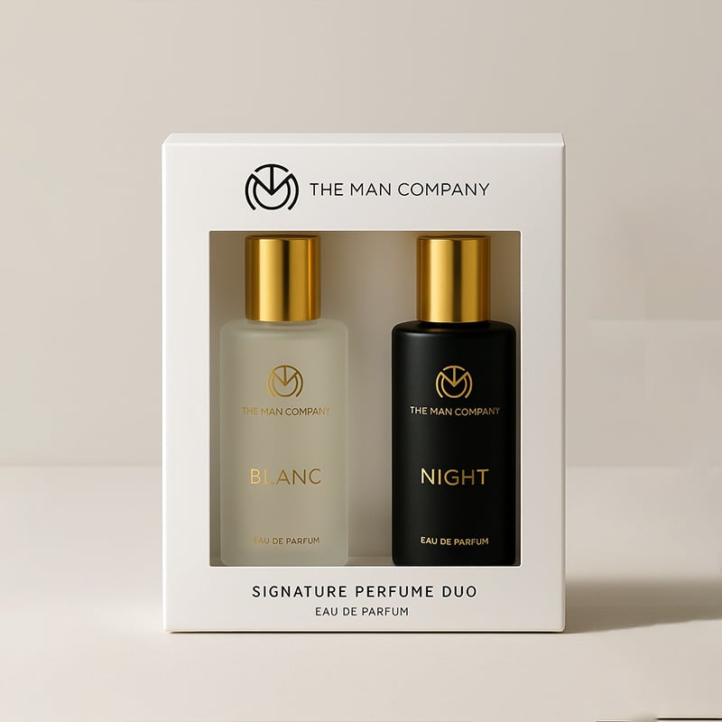 Born to Skate T-Shirt & The Man Company Signature Perfume Duo Gift Set