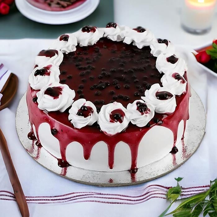 Half Kg Blue Berry Cake