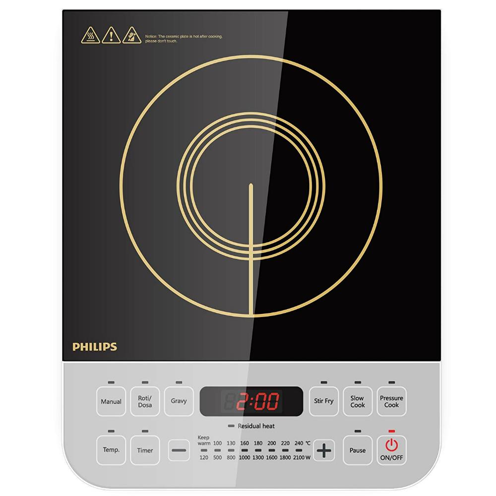 Philips Viva Collection 2100-Watt Induction Cooktop HD4928/01