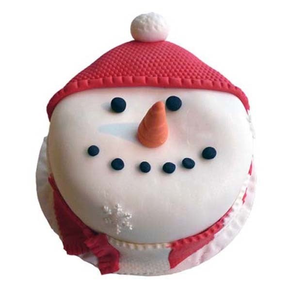 2 kg Happy Snowman Cake