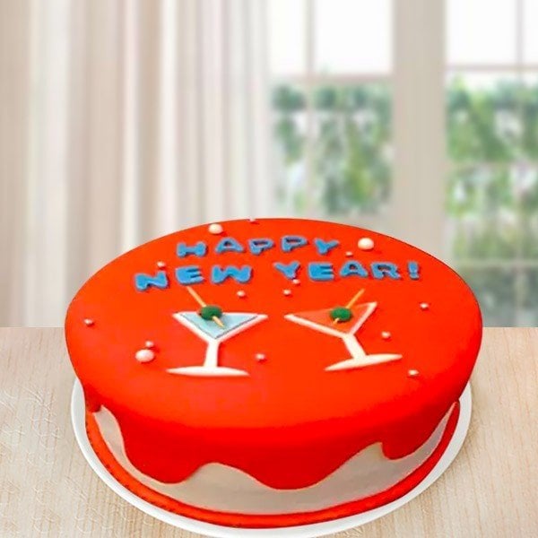 Happy New Year Cake