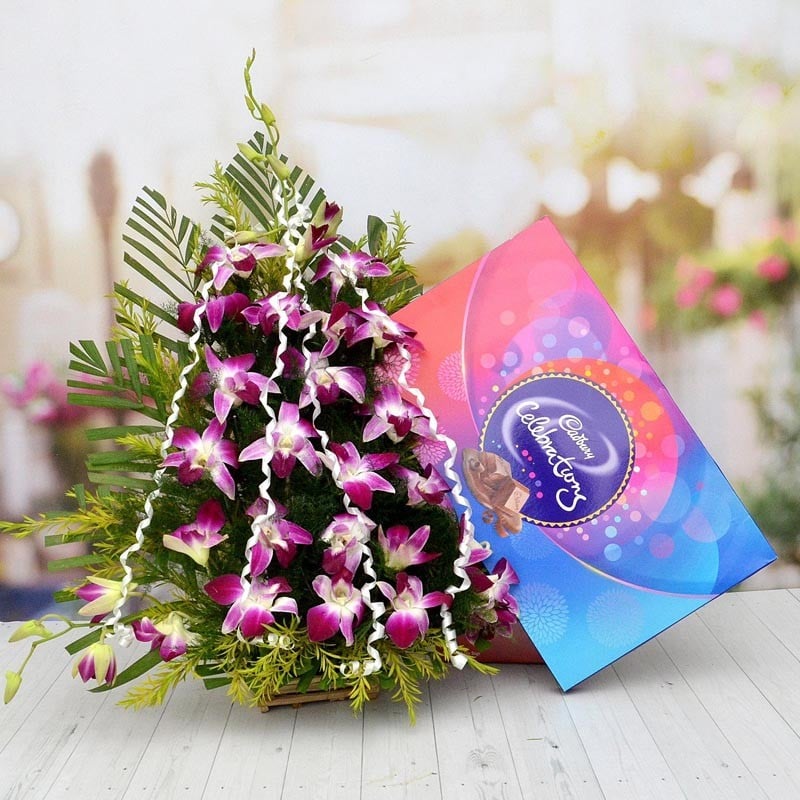 Purple Orchids, Celebration