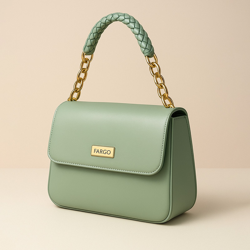 Women Green Sling Bag