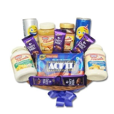 Fun Foods Basket With Dairymilk