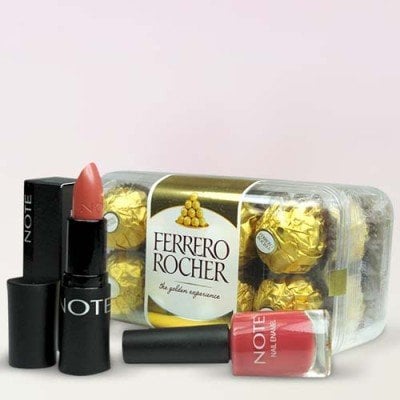 Ferrero Rocher N Cosmetics Hamper