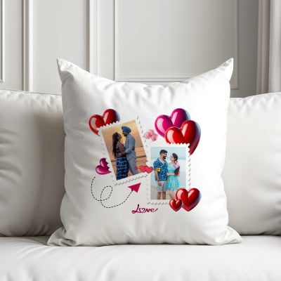 Personalized Love Memories Cushion