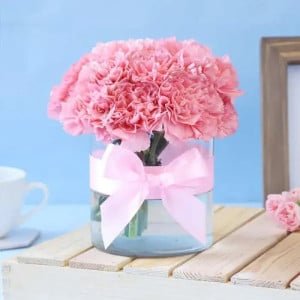 Serene Splendour Carnation Arrangement