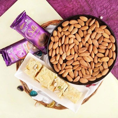 Joy Of Almonds With Chocolates