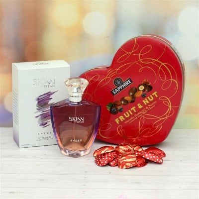  Perfume With Chocolates N Sapphire Assortment 