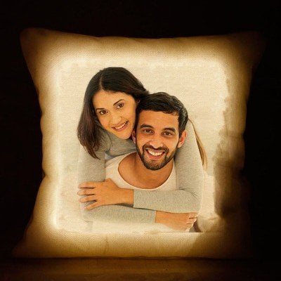 Personalised LED Photo Cushion