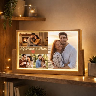 GlowSnap Personalized LED Photo Frame