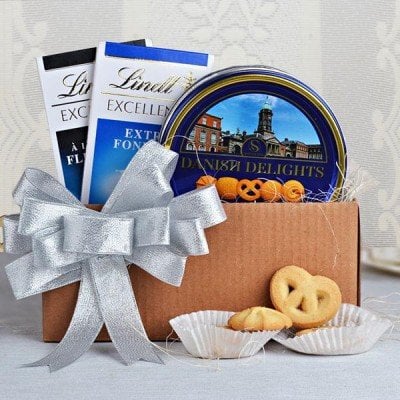 Cookies with Lindt Special Chocolates