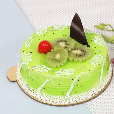 Half kg Kiwi Layered Cake