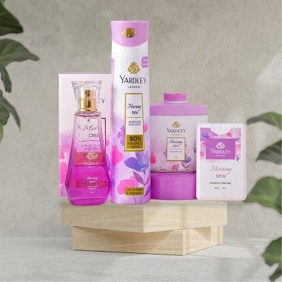 Yardley London Morning Dew  Combo Gift Basket