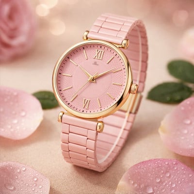 Stylish Analogue Quartz Watch for for Girls and Women