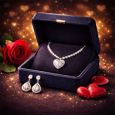 Valentine Jewellery Gifts – Romantic Jewellery for Her & Him