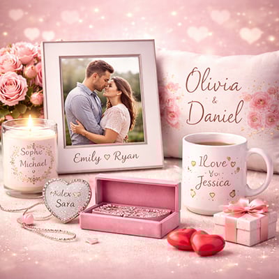 Personalized Valentine Gifts – Name & Photo Customized Gifts Online
